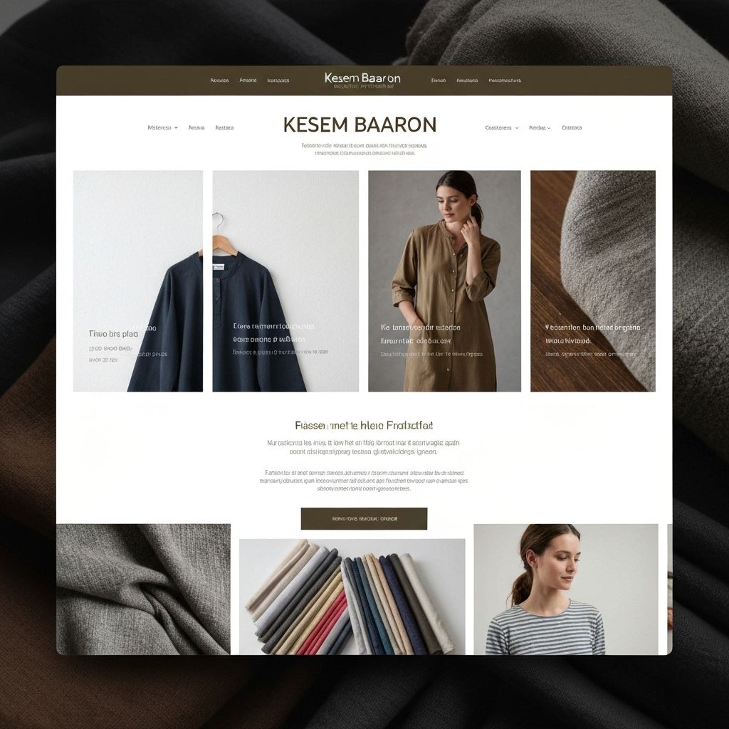 קסם באהרון - אתר טקסטיל ובגדים